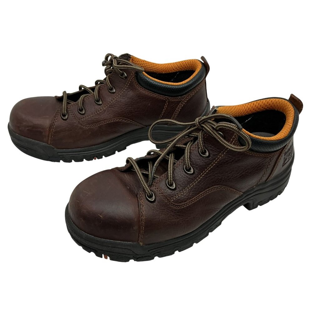 Timberland PRO Titan Oxford PowerFit Safety Toe Leather Work Shoes Womens  9.5W